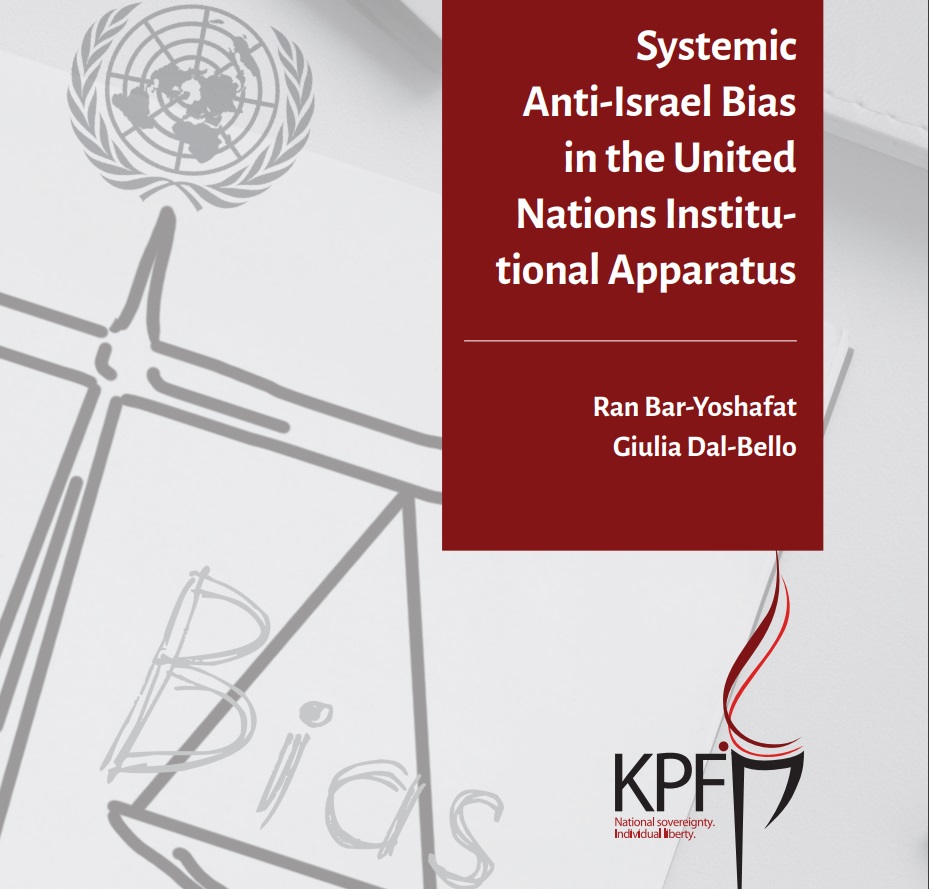 Systemic Anti-Israel Bias in the United Nations Institutional Apparatus
